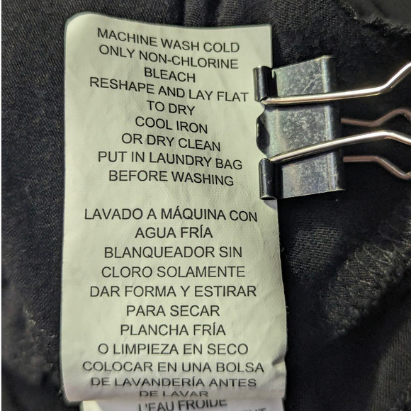 Michael Kors Black Tiered Sleeveless Top Sheer Panels Woman's Size Small‎ - Picture 12 of 16